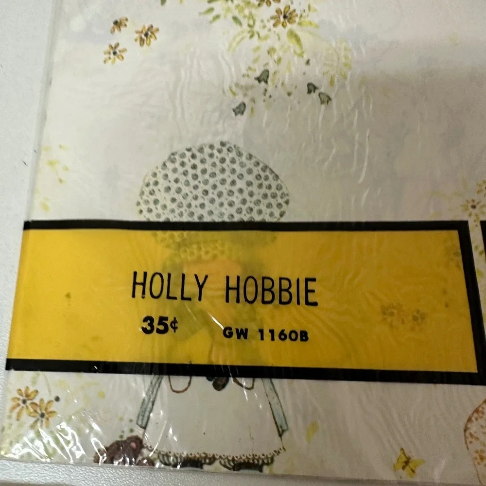 Vintage Holly Hobbie American Greetings & Hallmark Gift Wrap 2 Packs 4 Sheets